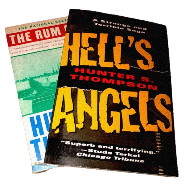 Hunter S. Thompson Books (Hells Angels & Rum Diaries)